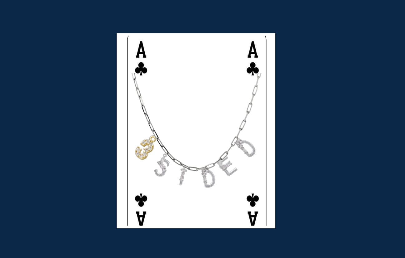 Charms from a Letters and Numbers collection